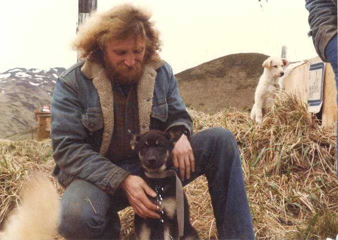 My dog Ben - Dutch Harbor, Alaska - 1982