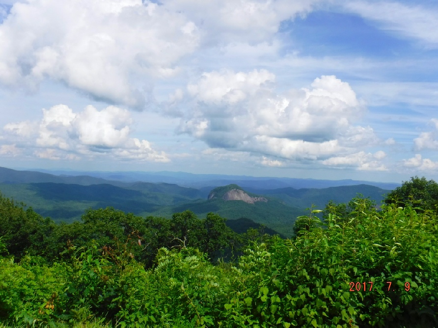 View from the Blue Ridge Parkway - North Carolina